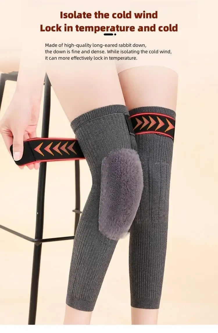 2 Pcs Kashmiri wool Knee Warmers With Free Delivery