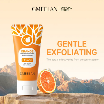 Orange Exfoliating Brightening Gel With Free Delivery